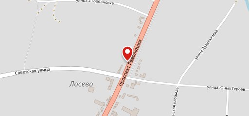 Лосёнок на карте