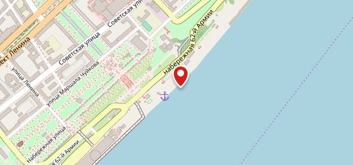 8 причал, Волгоградский речной порт на карте
