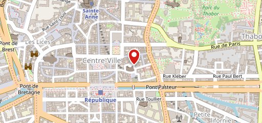 POULET BREIZH RÉPUBLIQUE на карте