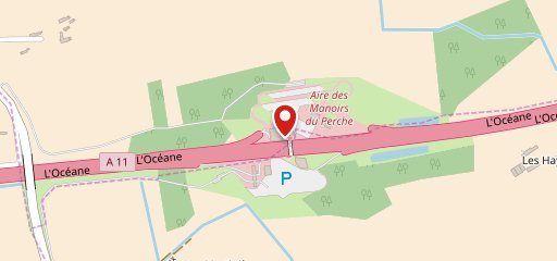 Aire des Manoirs du Perche на карте