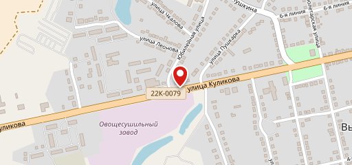 A-zone на карте