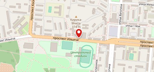 Абажур на карте