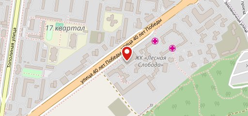 Аббатское на карте