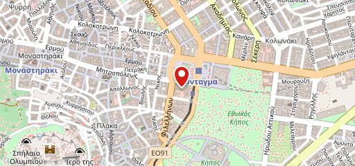 ACE Cafe athens на карте