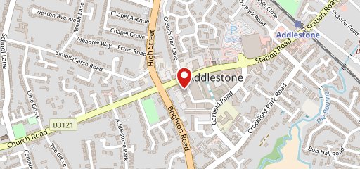 Premier Inn Addlestone hotel на карте