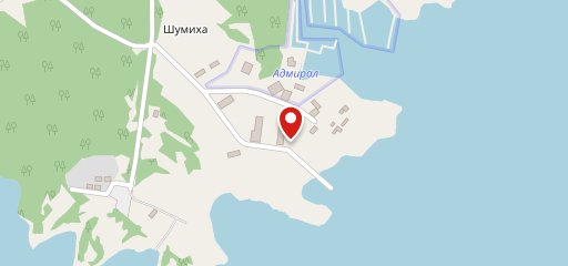 Адмирал на карте