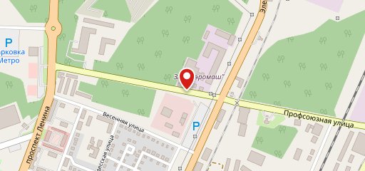 Аэро на карте