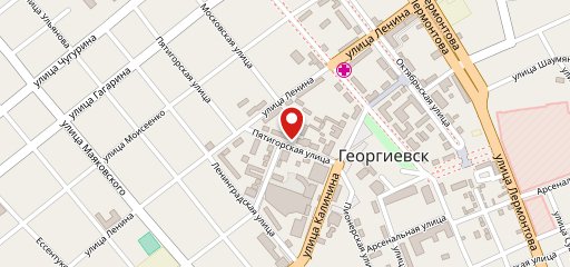 Афина на карте