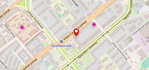 Аббатское на карте
