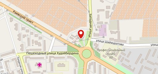 Ак Юл на карте