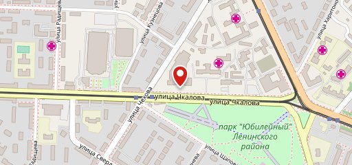 Академическая на карте