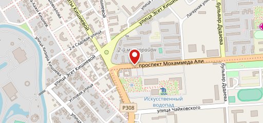 Акбар на карте