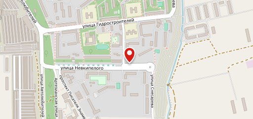 Ахта на карте