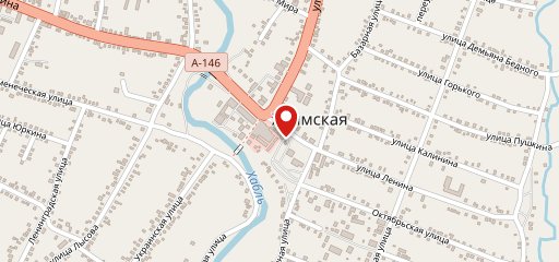 Ахтырский хлеб на карте