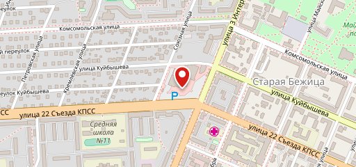 Акиана на карте