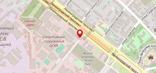 Акканто на карте