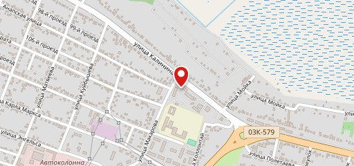 Акрополь г. Темрюк, кафе на карте