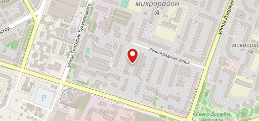 Акрополь на карте