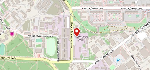 Акула на карте