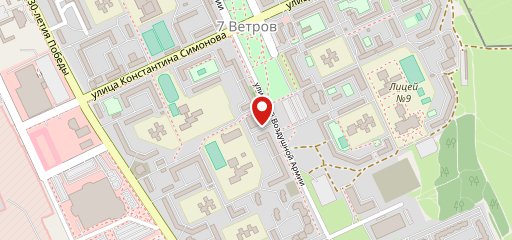Акула Пицца на карте