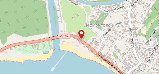 Аквапарк Лермонтово на карте