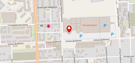 Акварель на карте
