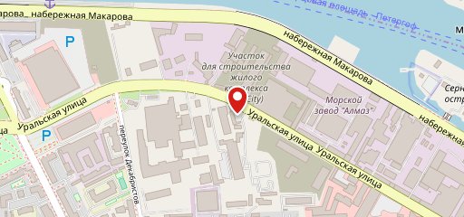 Аквазона на карте