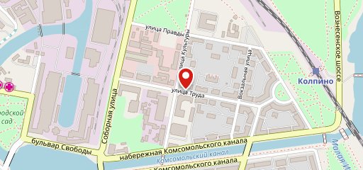 Аль-Шам, сеть кафе на карте