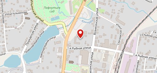 Говядин на карте