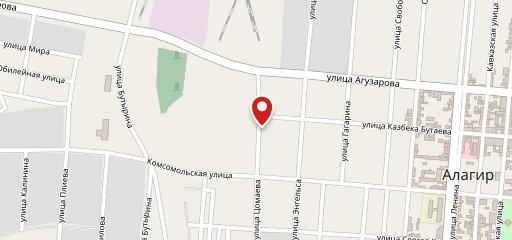 Алагирский хлебозавод на карте