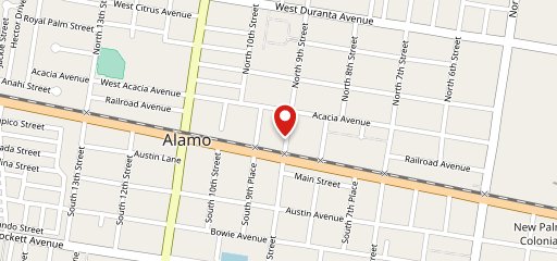 Alamo Restaurant на карте