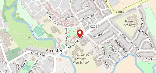 Alcester Fish Bar на карте