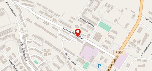 Александра на карте