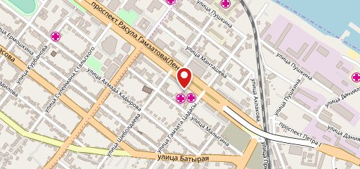 А на карте