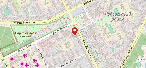 Кафе "Алеся" на карте