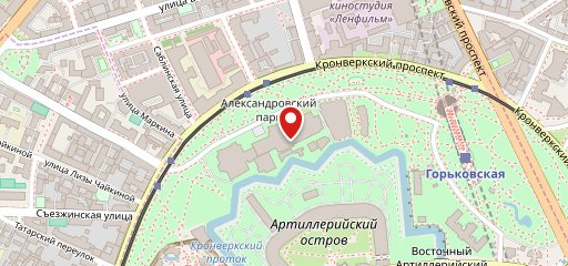 Александровская на карте