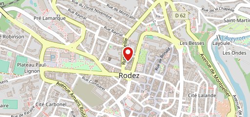 Kebab Rodez AliBaba на карте