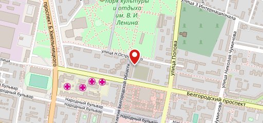 Алиса В Стране Чудес на карте