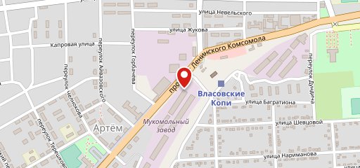 Алина на карте