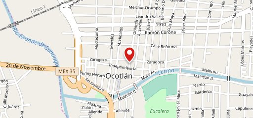 Alitlan Ocotlan на карте
