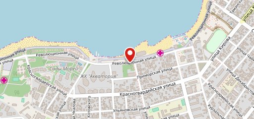 Алые паруса на карте