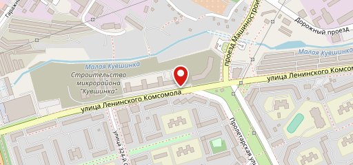 Б на карте