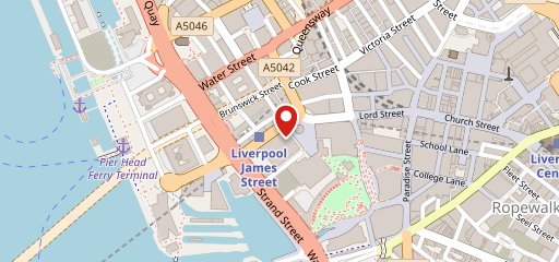 All Bar One Liverpool на карте
