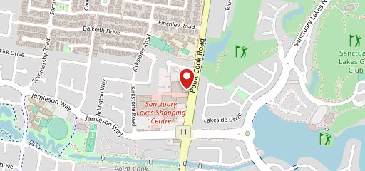 Sanctuary Lakes на карте