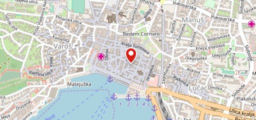 Allegria, Split на карте