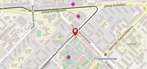 Аллегро-Боулинг на карте