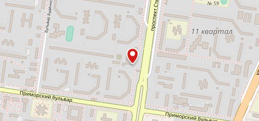 Аллен на карте
