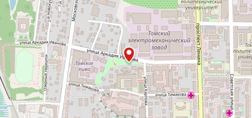 Аллея Пивоваров на карте