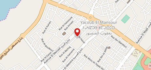 المحلبة на карте