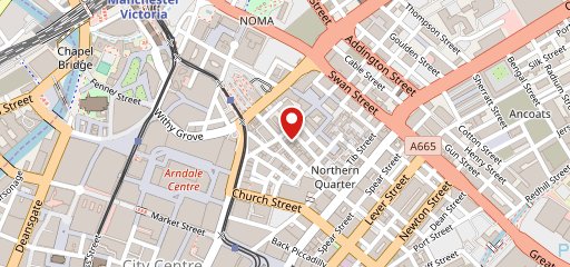 Almost Famous Manchester на карте
